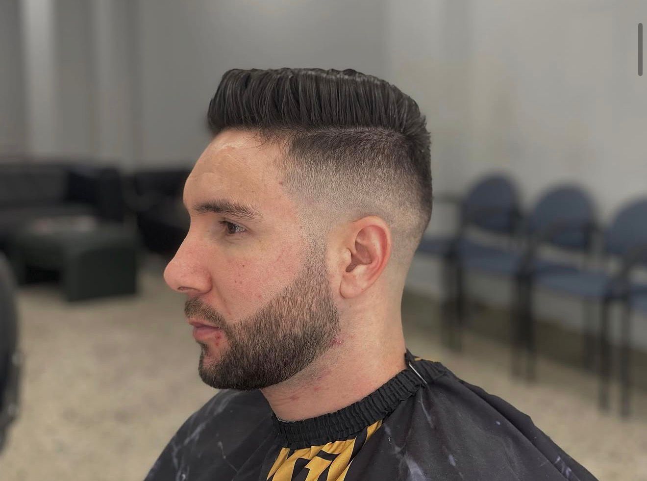 Pompadour & dégradé